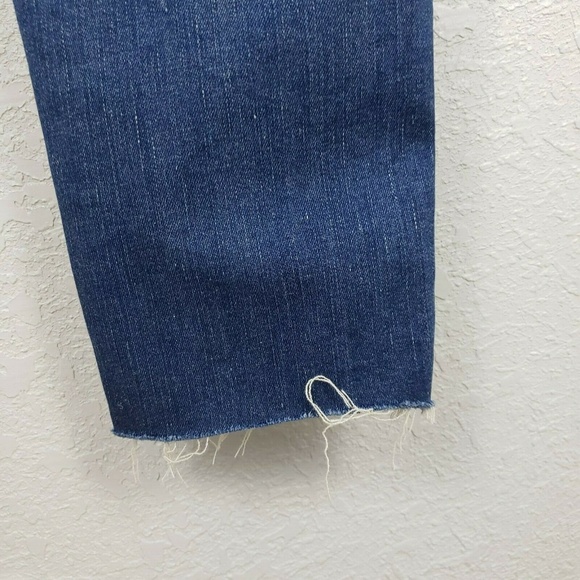 Madewell Women's Skinny Jeans - Dark Blue - Picture 5 of 8